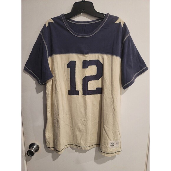 Dallas Cowboys Roger Staubach Throwback Reto Rare T-shirt - Picture 1 of 12